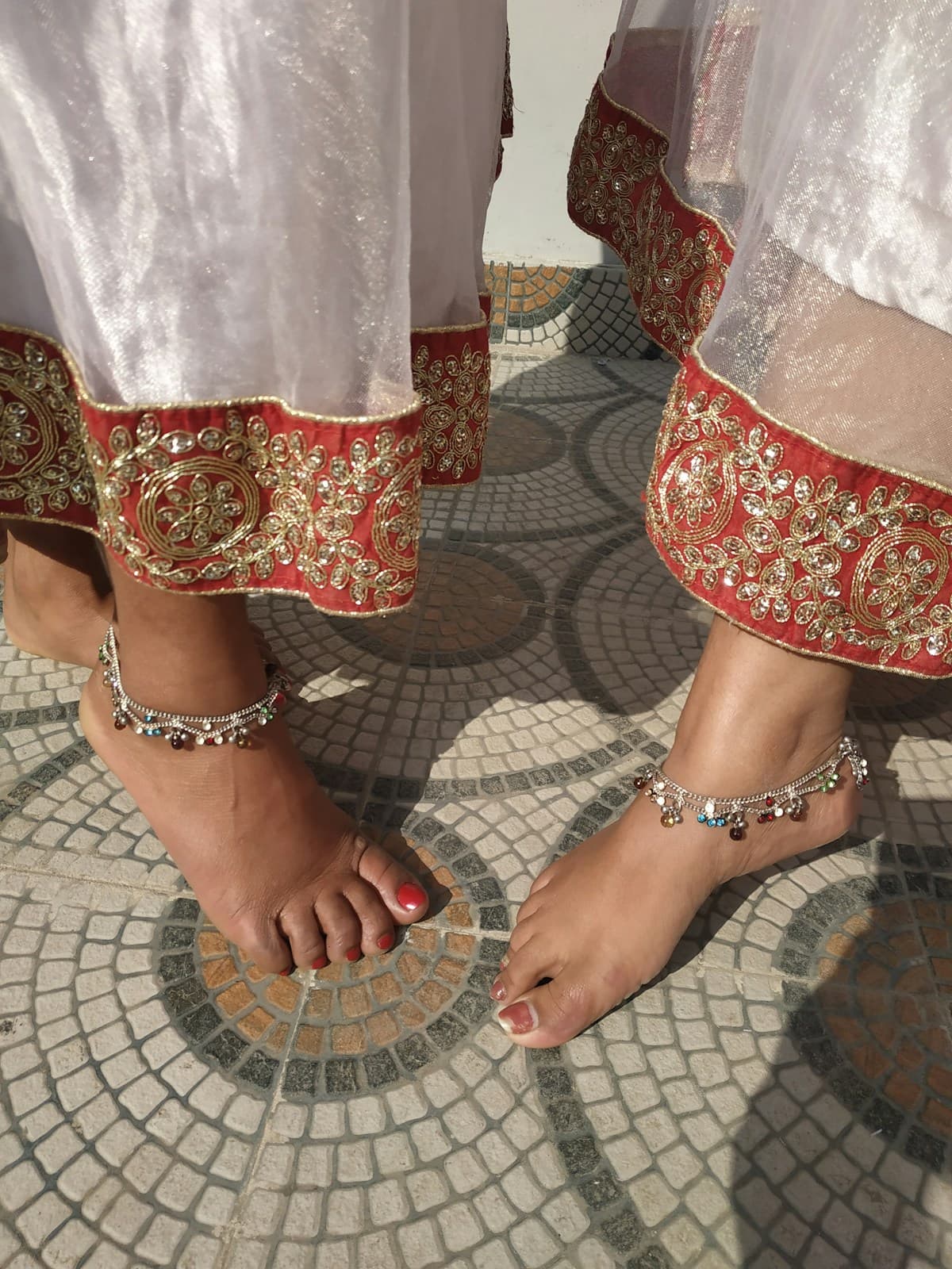 Sterling Silver Anklet (Payel)